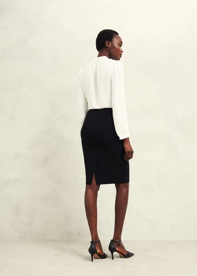 Women Skirts Hobbs Petite Maya Skirt Black