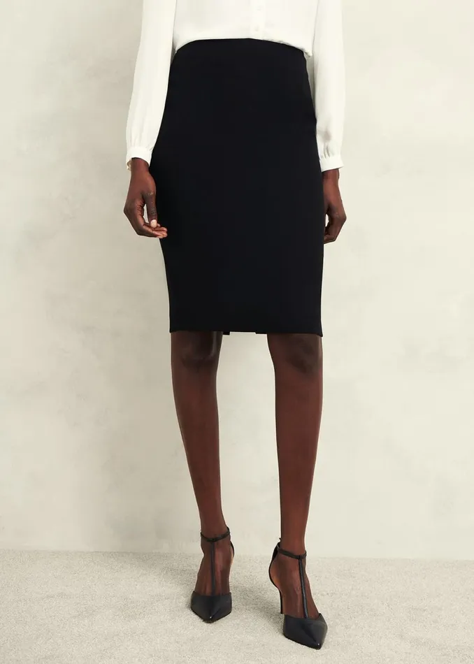 Women Skirts Hobbs Petite Maya Skirt Black