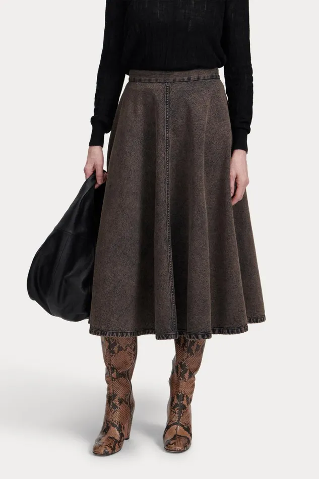 Women Skirts Shorts Rachel Comey Bolena Skirt Hazelnut Women Skirts Shorts Rachel Comey Bolena Skirt Hazelnut
