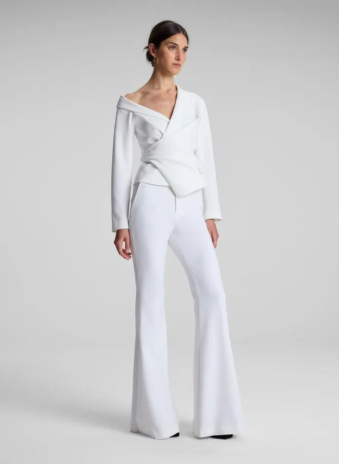 Women Skyla Asymmetric Top Daikon ALC Tops