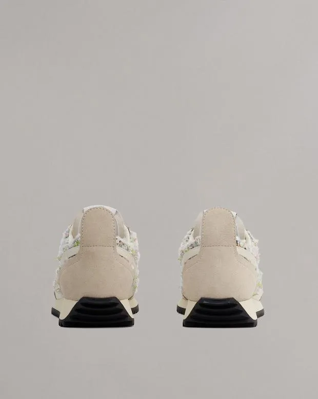 Women Sneakers Rag and Bone Retro Runner Sneaker Light Grey Multi