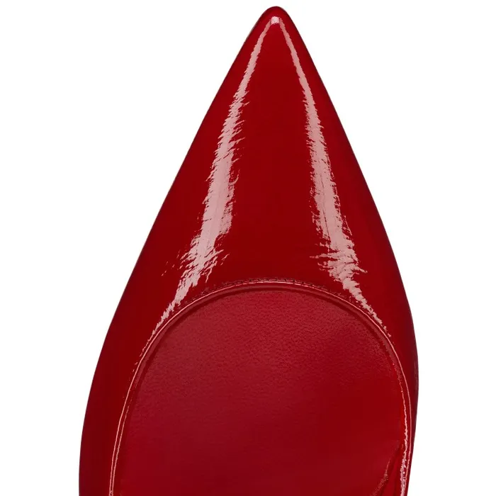 Women Sporty Kate 100 Mm Pumps 8211 Vog Patent Leather 8211 Loubi Christian Louboutin Pumps