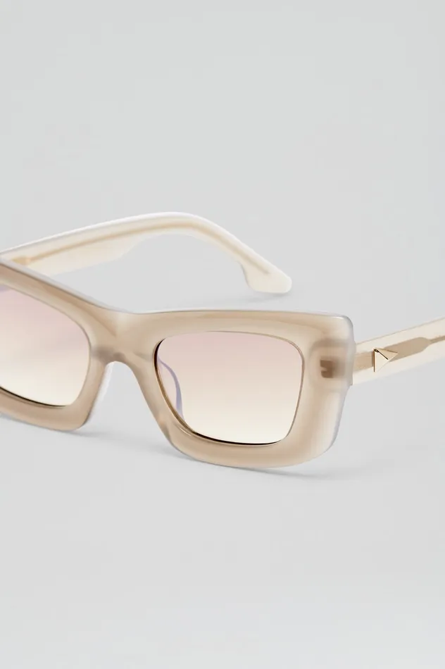 Women ST ANGULAR CAT SUNGLASSES CRYSTALGREY Eyewear Scanlan Theodore Women ST ANGULAR CAT SUNGLASSES CRYSTALGREY Eyewear Scanlan Theodore