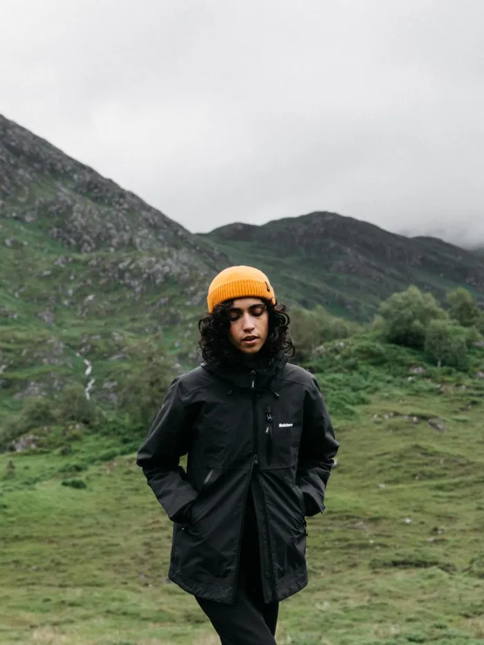 Women Stormbird Waterproof Jacket Black Finisterre Jackets Coats and Gilets