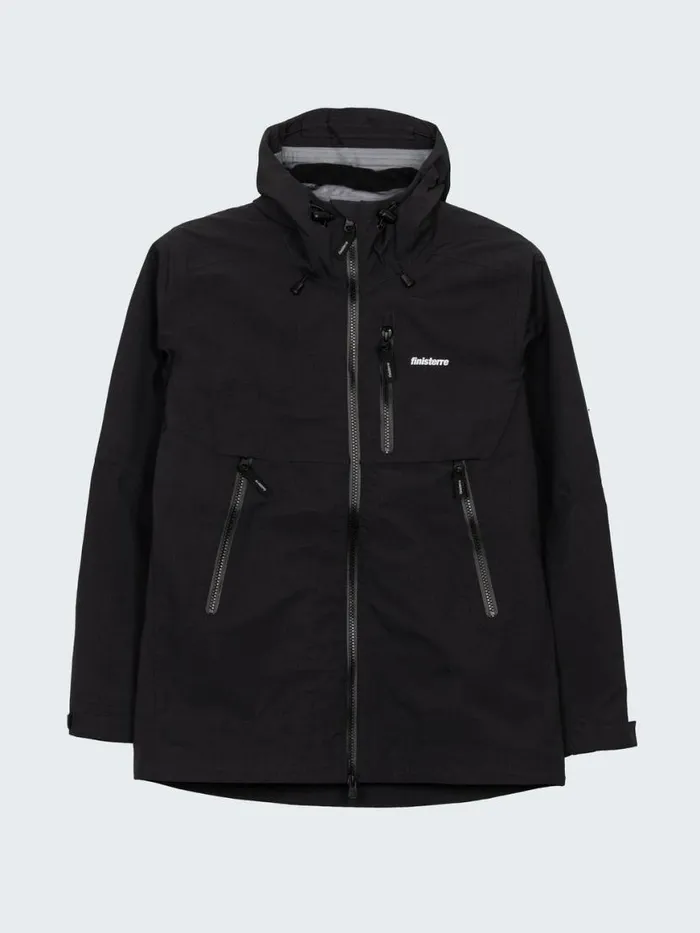 Women Stormbird Waterproof Jacket Black Finisterre Jackets Coats and Gilets
