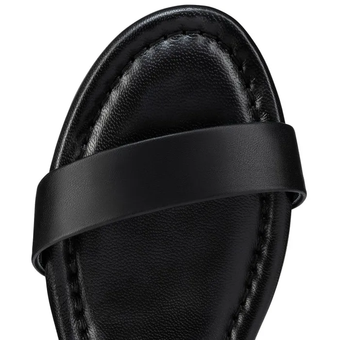 Women Sweet Jane Sandal Sandals 8211 Nappa Leather 8211 Black Christian Louboutin Flats and Loafers
