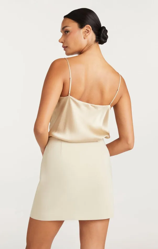 Women Tank Tops and Camisoles Cinq Sept Marta Cami Khaki