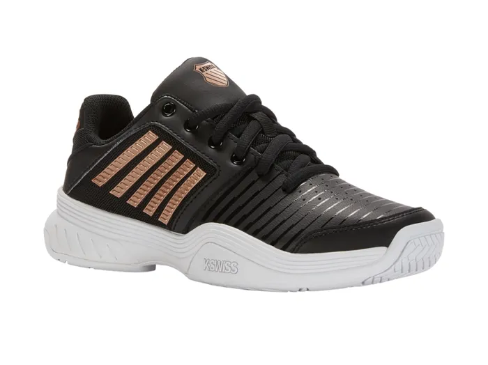 Women Tennis KSwiss COURT EXPRESS Blackwhiterosegold