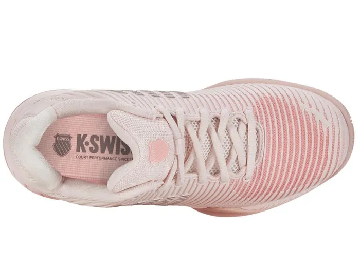 Women Tennis KSwiss HYPERCOURT EXPRESS 2WIDE Almost Mauvesepia Rosepale Neon Coral