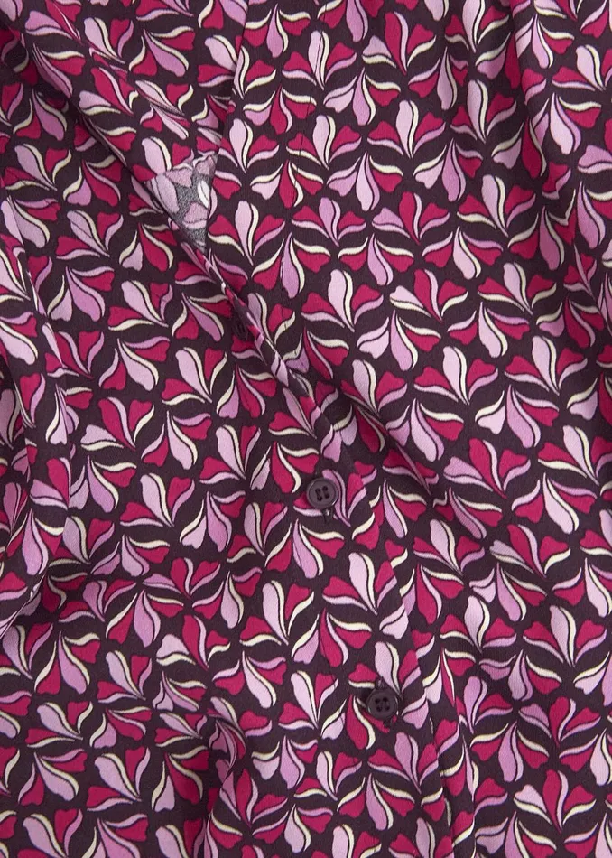 Women Tops Hobbs Abigail Blouse Pink Multi
