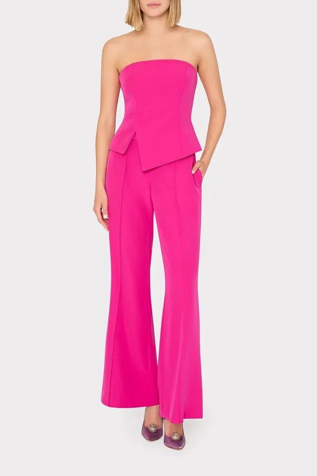 Women Tops Milly Lana Cady Strapless Top Fuchsia Women Tops Milly Lana Cady Strapless Top Fuchsia