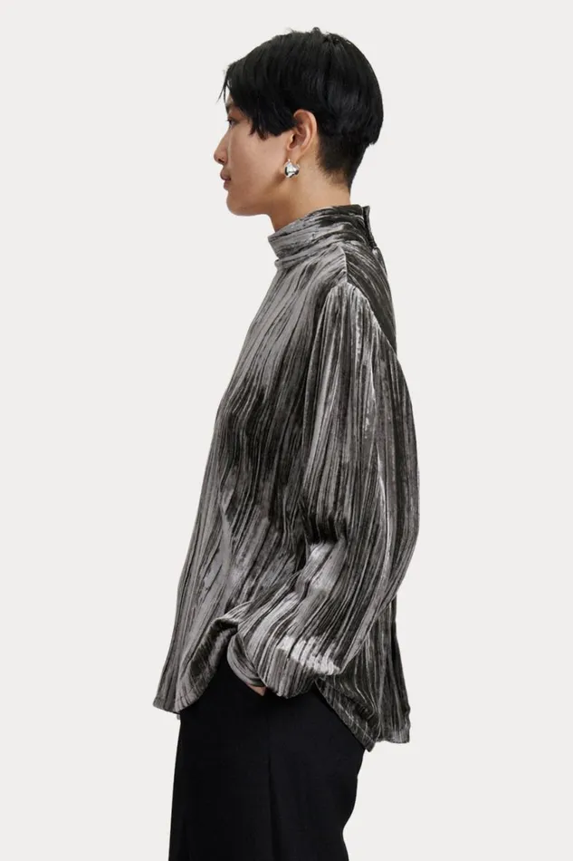 Women Tops Rachel Comey Prina Top Gunmetal Women Tops Rachel Comey Prina Top Gunmetal