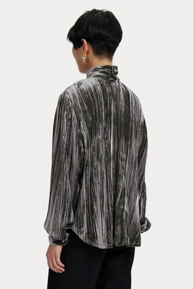 Women Tops Rachel Comey Prina Top Gunmetal Women Tops Rachel Comey Prina Top Gunmetal