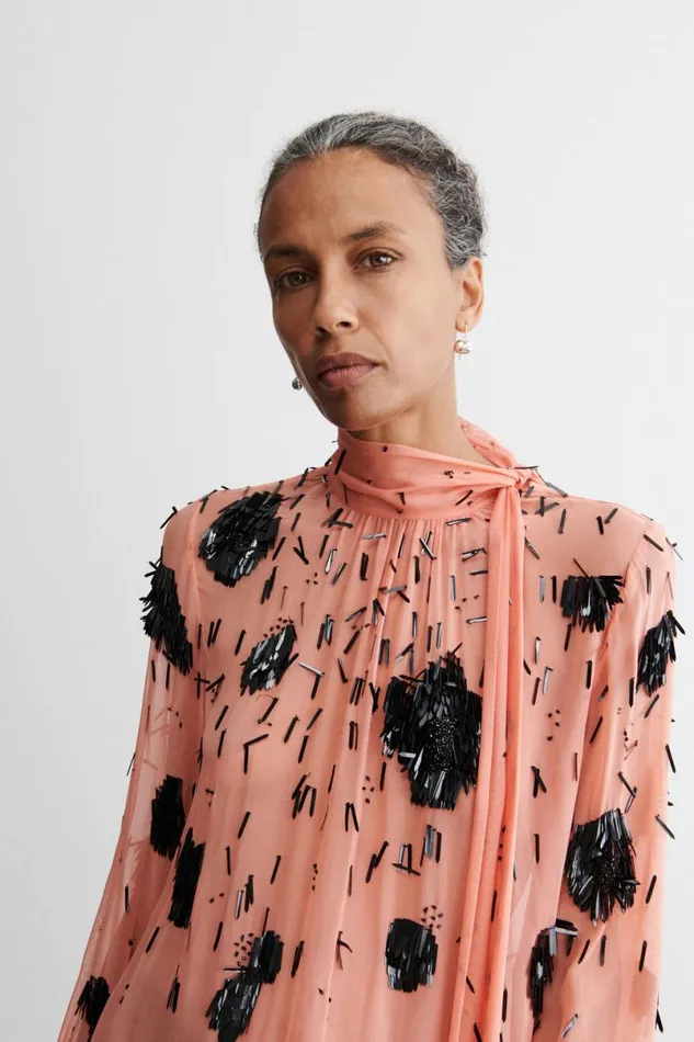 Women Tops Rachel Comey Tie Rite Top Coralblack Women Tops Rachel Comey Tie Rite Top Coralblack