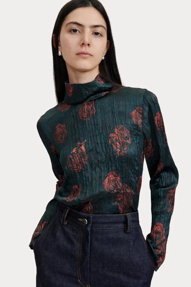 Women Tops Rachel Comey Varda Top Petrol