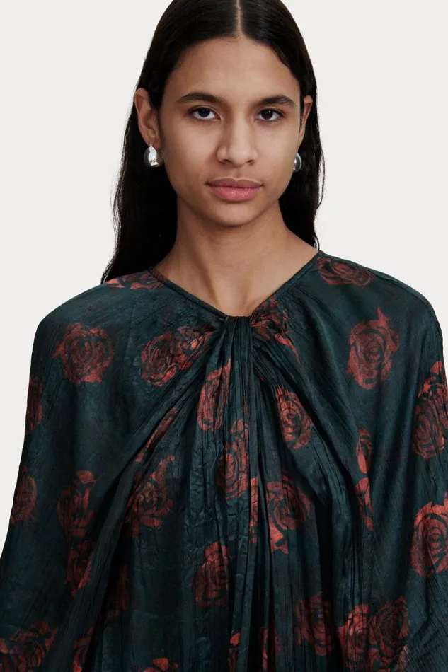 Women Tops Rachel Comey Varda Top Petrol Women Tops Rachel Comey Varda Top Petrol