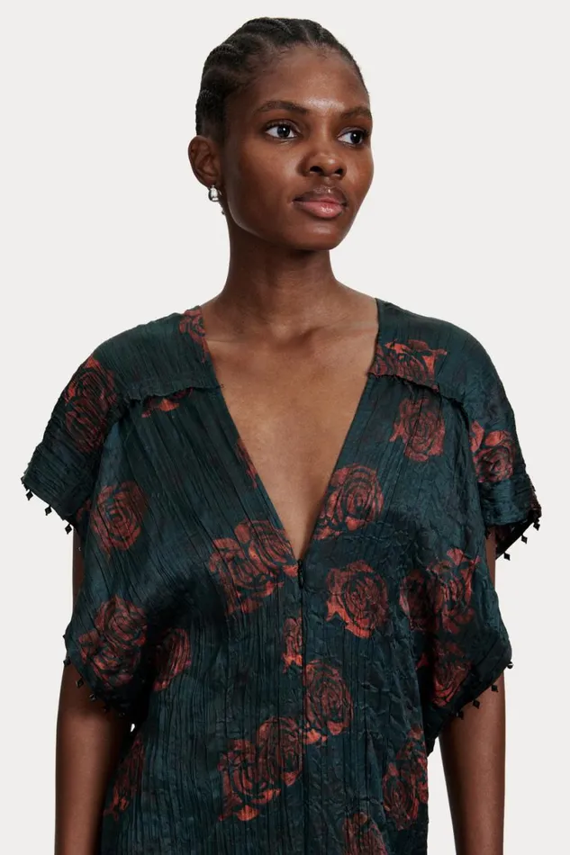 Women Tops Rachel Comey Varda Top Petrol Women Tops Rachel Comey Varda Top Petrol