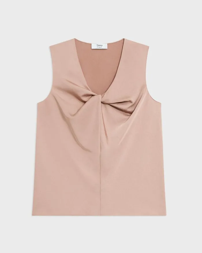 Women Tops Theory Twisted Sleeveless Top Sakura