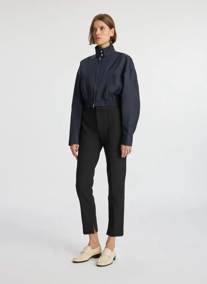 Women Trent Stretch Tailored Ankle Pant Black ALC Bottoms