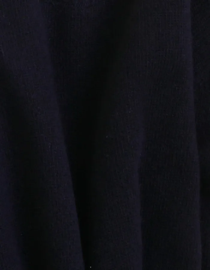 Women Women Classic Merino Wool Crew Navy Blue Colorful Standard Knit Sweaters