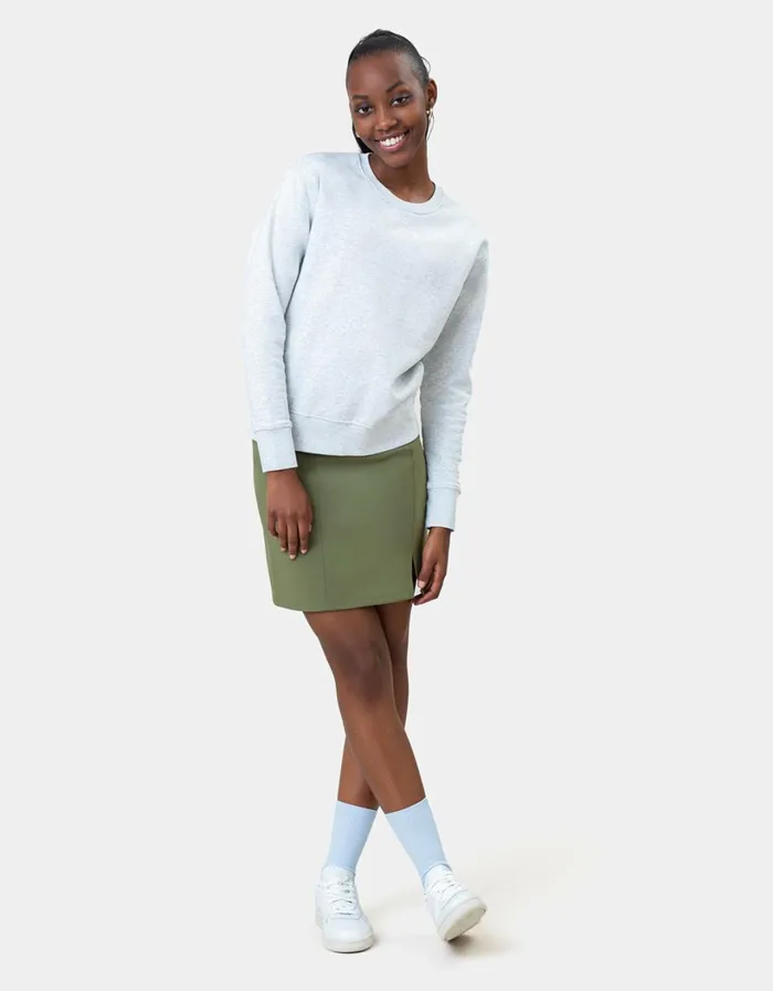 Women Women Classic Organic Crew Cherry Blossom Colorful Standard Crewneck Sweatshirts