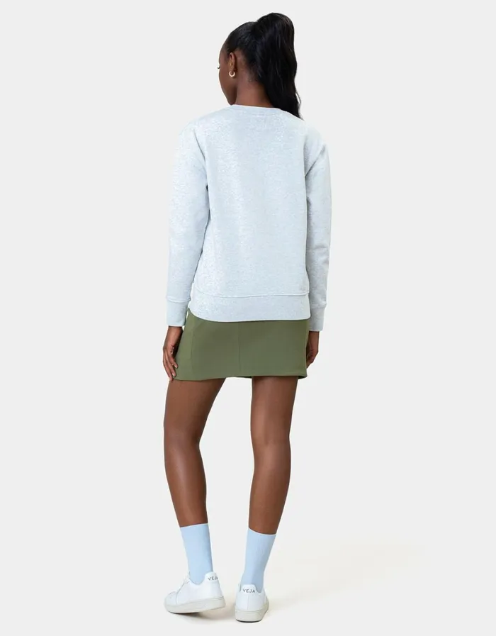 Women Women Classic Organic Crew Cherry Blossom Colorful Standard Crewneck Sweatshirts