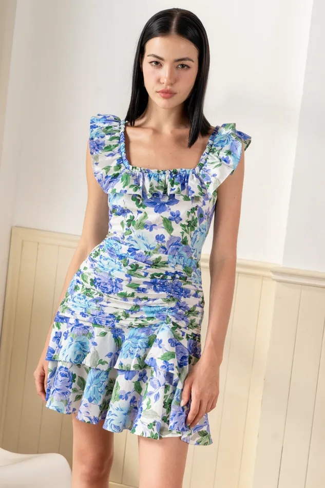 Women YUMI KIM Dresses FRANKIE DRESS Dreamland Cyan