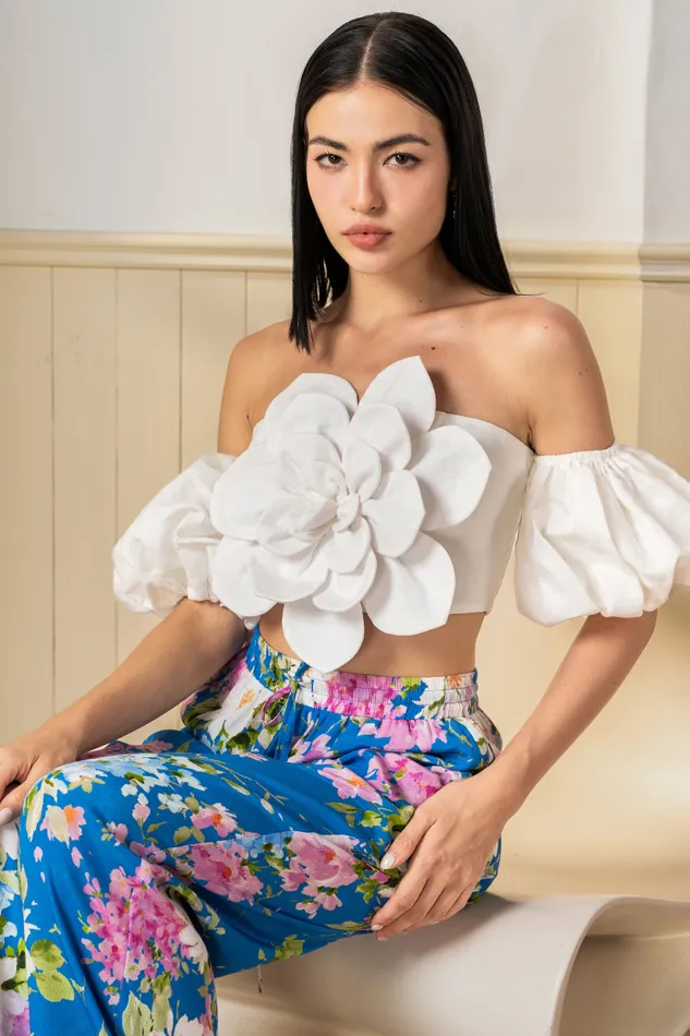 Women YUMI KIM Tops KEIRA LINEN TOP White