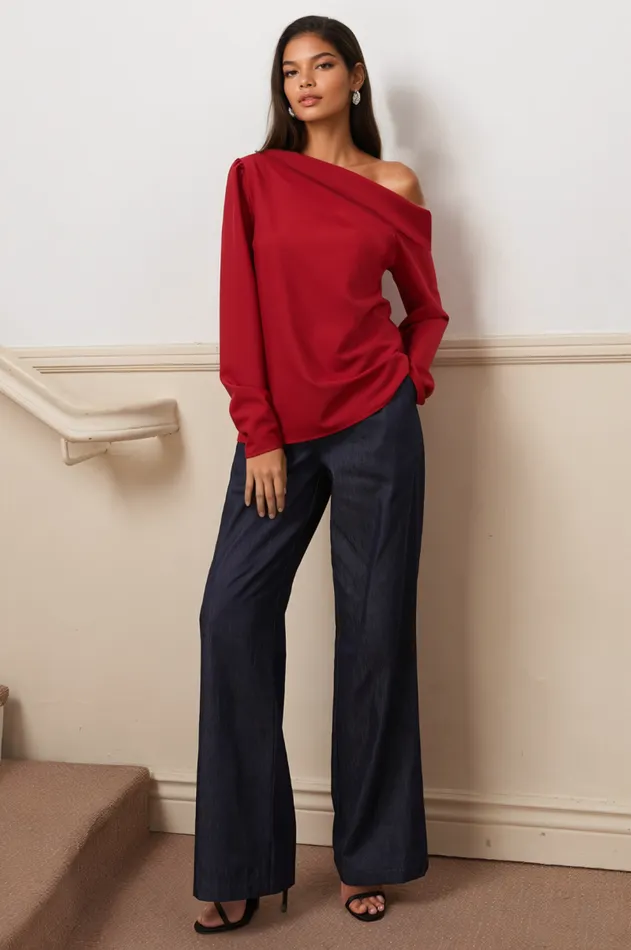 Women YUMI KIM Tops NIKOLA TOP Wine