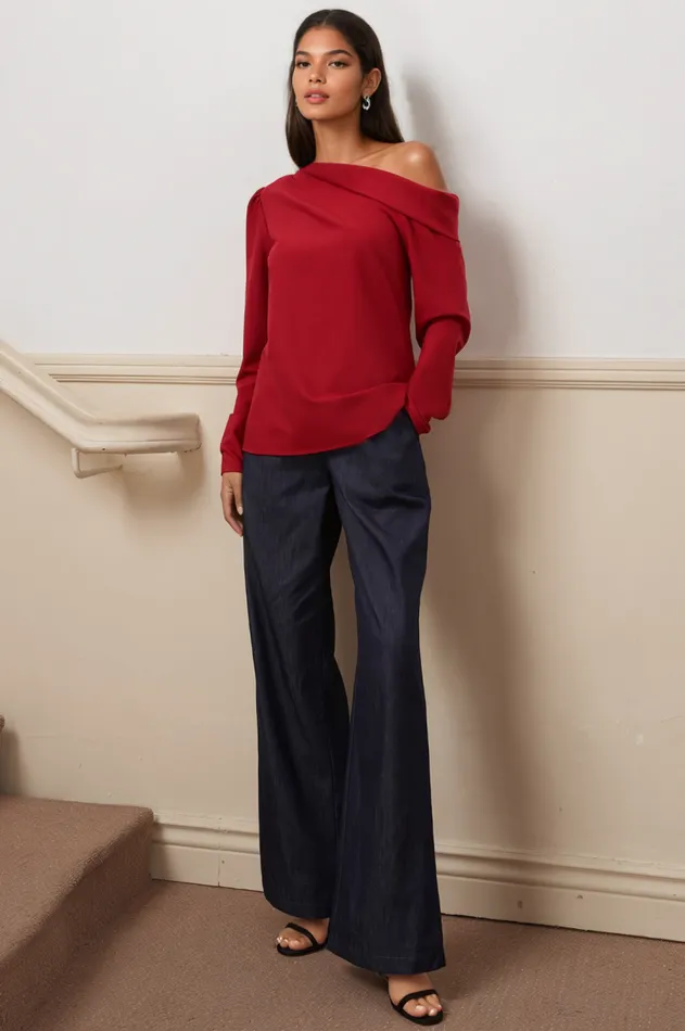 Women YUMI KIM Tops NIKOLA TOP Wine