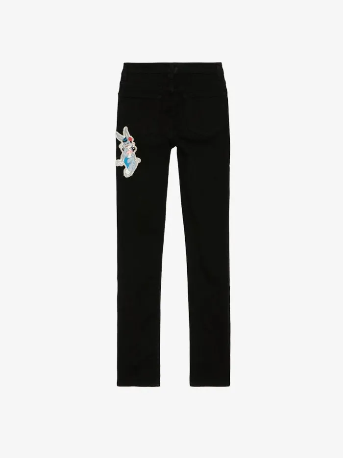 Women Zadig and Voltaire Pants and Shorts Jett Buggs Skinny Jeans Solid Black