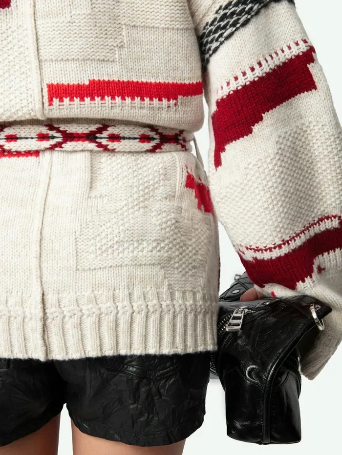 Women Zadig and Voltaire Sweaters and Cardigans Aspen Cardigan Oatmeal