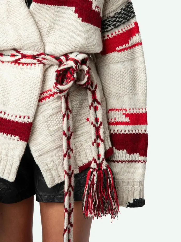 Women Zadig and Voltaire Sweaters and Cardigans Aspen Cardigan Oatmeal