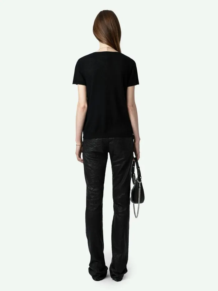 Women Zadig and Voltaire Sweaters and Cardigans Celsy Cashmere Sweater Black