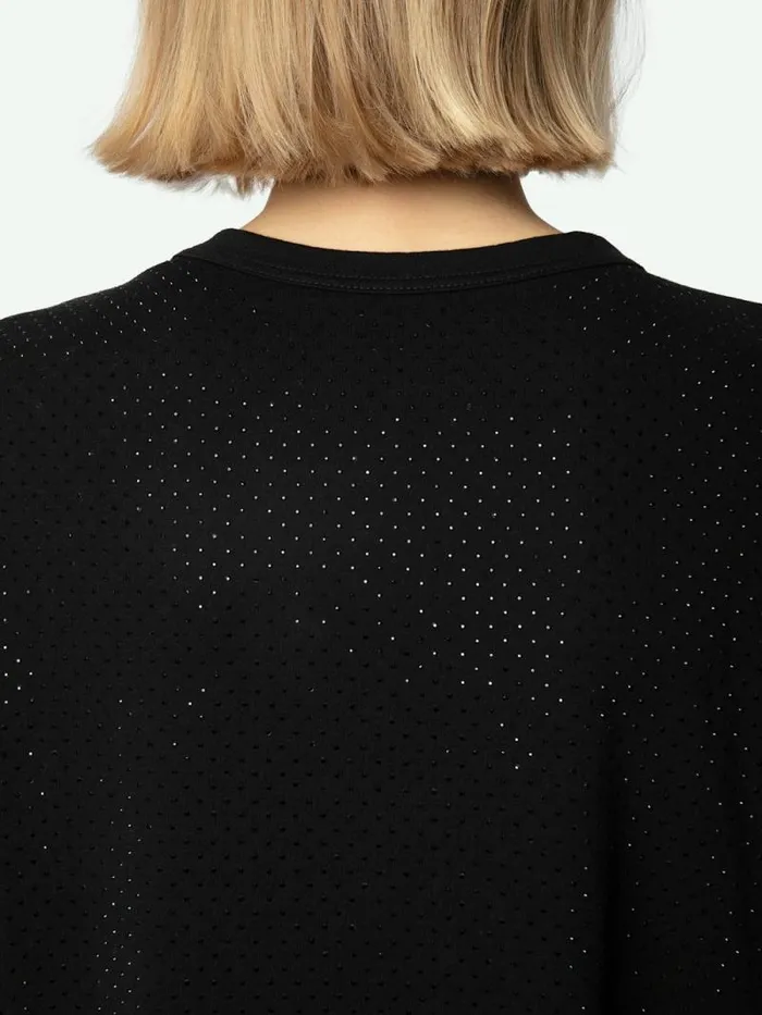 Women Zadig and Voltaire TShirts Cecilia Tank Top Black Women Zadig and Voltaire TShirts Cecilia Tank Top Black