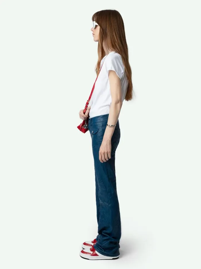Women Zadig and Voltaire TShirts Fishnet Henley Tshirt White Women Zadig and Voltaire TShirts Fishnet Henley Tshirt White