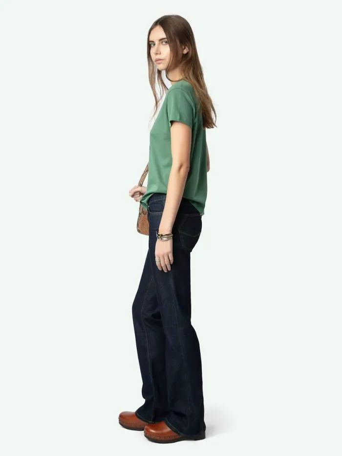 Women Zadig and Voltaire TShirts Walk Tshirt Coriander