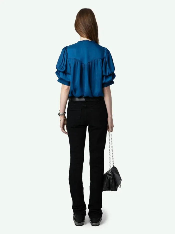 Women Zadig and Voltaire Tops and Shirts Taste Satin Top Overseas Women Zadig and Voltaire Tops and Shirts Taste Satin Top Overseas