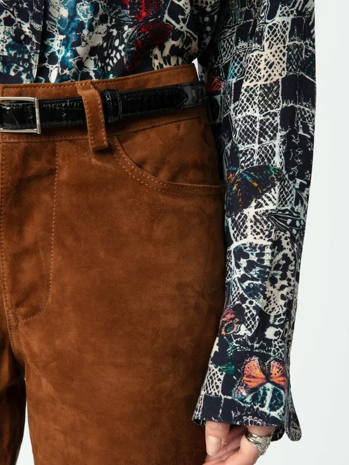 Women Zadig and Voltaire Tops and Shirts Truett Shirt Encre Women Zadig and Voltaire Tops and Shirts Truett Shirt Encre