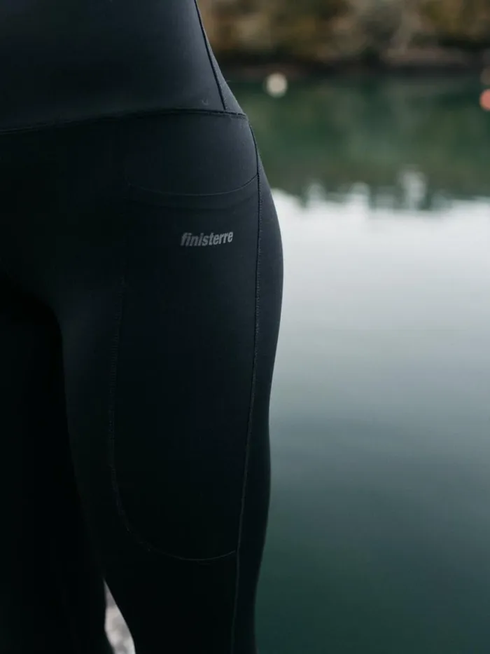 Women Zennor Adventure Legging Black Finisterre Trousers and Leggings