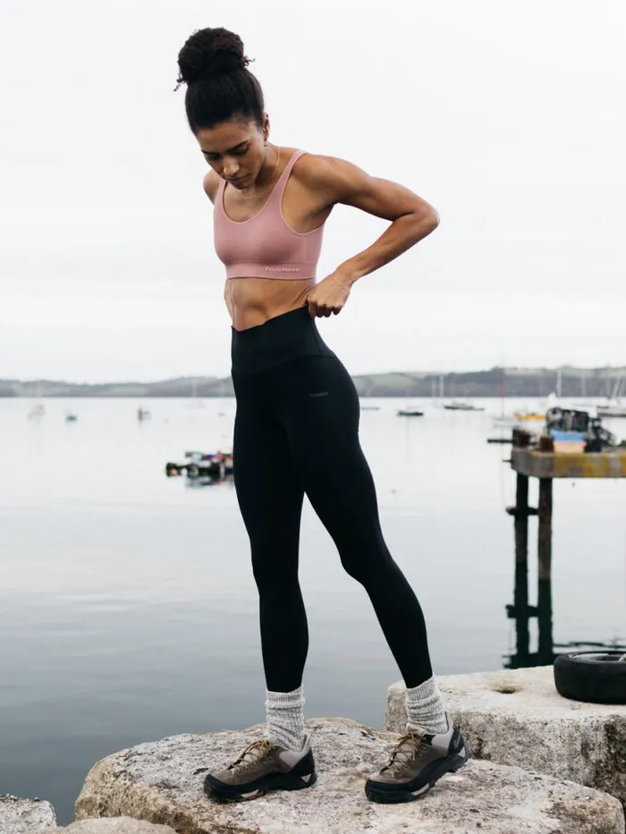 Women Zennor Adventure Legging Black Finisterre Trousers and Leggings