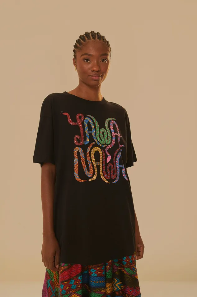 Yawanawa Relaxed TShirt Women Farm Rio TShirts