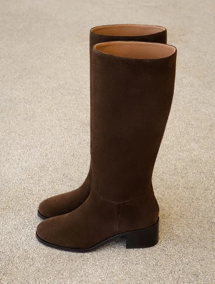 Zohra Rockies Brown Women Bobbies Knee High Boots