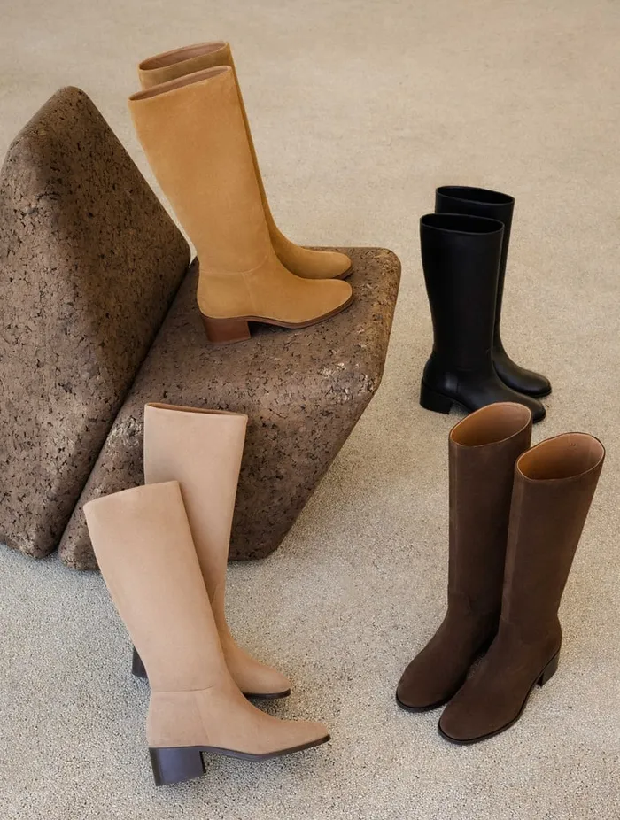Zohra Rockies Brown Women Bobbies Knee High Boots